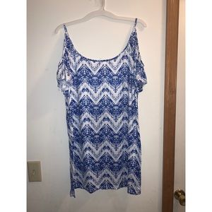 Women’s cold shoulder mini dress